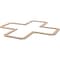 Ekena Millwork 29 78W x 29 78H x 38T Small Fowler Decorative Fretwork Wood Ceiling Panels, Red Oak CELW30X30X0375FLRRO - alternate 7